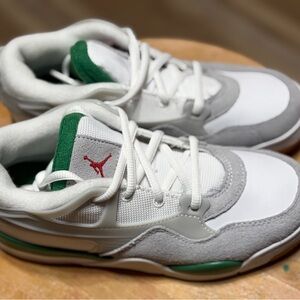 Jordan Kids Sneakers White Gray Green
